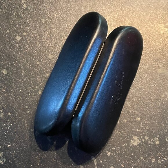 Ray Ban Sturdy Eyeglasses Case Black (Case Only) - Picture 3 of 4